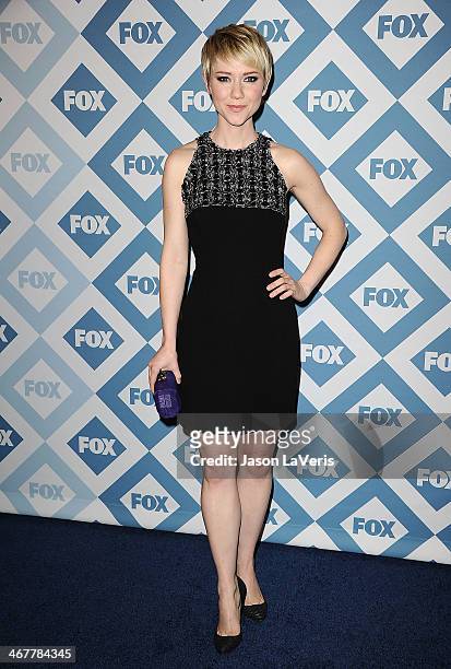 Actress Valorie Curry attends the FOX All-Star 2014 winter TCA party at The Langham Huntington Hotel and Spa on January 13, 2014 in Pasadena,...