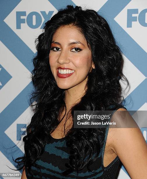 Actress Stephanie Beatriz attends the FOX All-Star 2014 winter TCA party at The Langham Huntington Hotel and Spa on January 13, 2014 in Pasadena,...