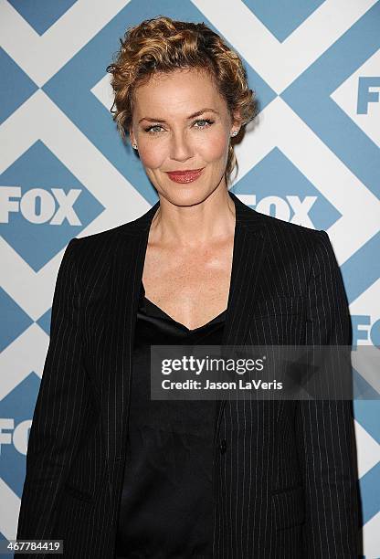 Actress Connie Nielsen attends the FOX All-Star 2014 winter TCA party at The Langham Huntington Hotel and Spa on January 13, 2014 in Pasadena,...