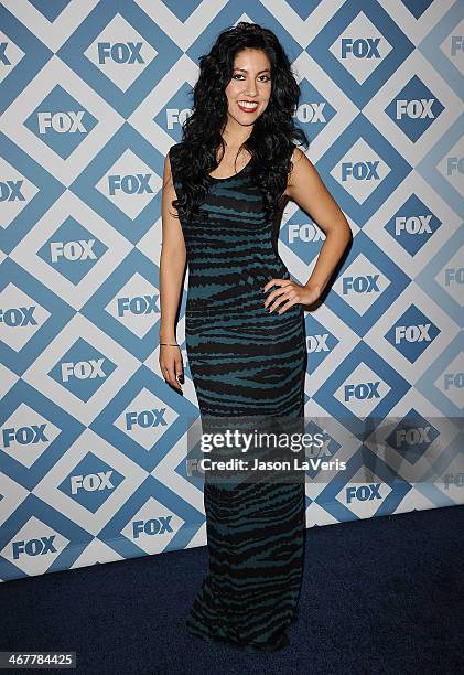 Actress Stephanie Beatriz attends the FOX All-Star 2014 winter TCA party at The Langham Huntington Hotel and Spa on January 13, 2014 in Pasadena,...