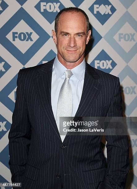 Actor Christopher Meloni attends the FOX All-Star 2014 winter TCA party at The Langham Huntington Hotel and Spa on January 13, 2014 in Pasadena,...
