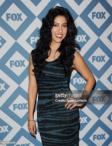 Actress Stephanie Beatriz attends the FOX All-Star 2014 winter TCA party at The Langham Huntington Hotel and Spa on January 13, 2014 in Pasadena,...