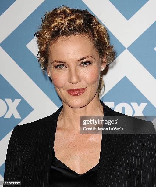 Actress Connie Nielsen attends the FOX All-Star 2014 winter TCA party at The Langham Huntington Hotel and Spa on January 13, 2014 in Pasadena,...