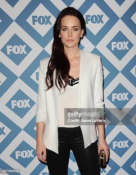 Actress Katia Winter attends the FOX All-Star 2014 winter TCA party at The Langham Huntington Hotel and Spa on January 13, 2014 in Pasadena,...