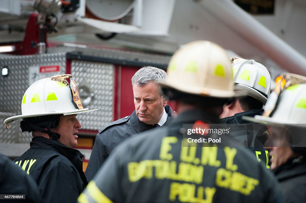 Day after explosion in the East Village