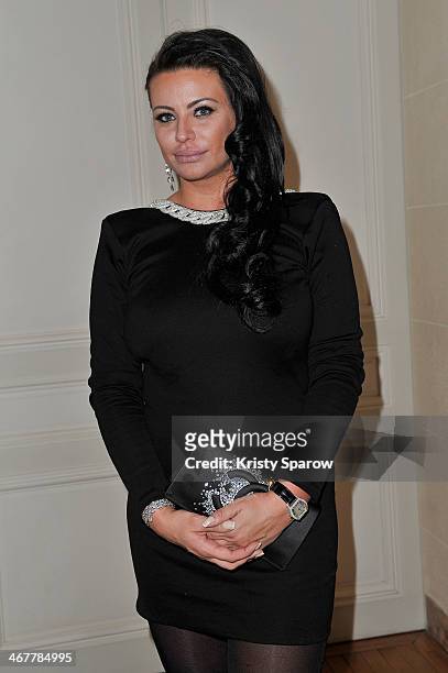 Princess Kasia Al Thani attends the 'The Children for Peace' Gala at Cercle Interallie on February 7, 2014 in Paris, France.