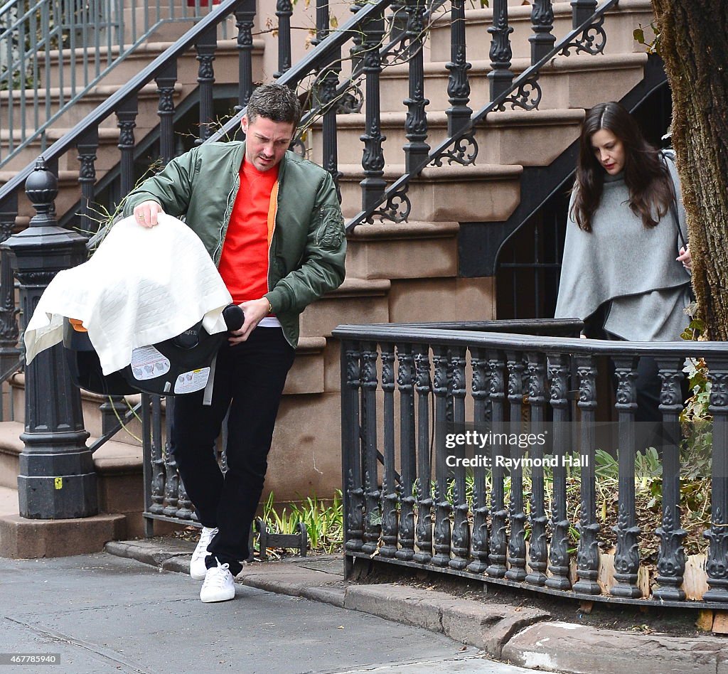 Celebrity Sightings In New York City - March 27, 2015