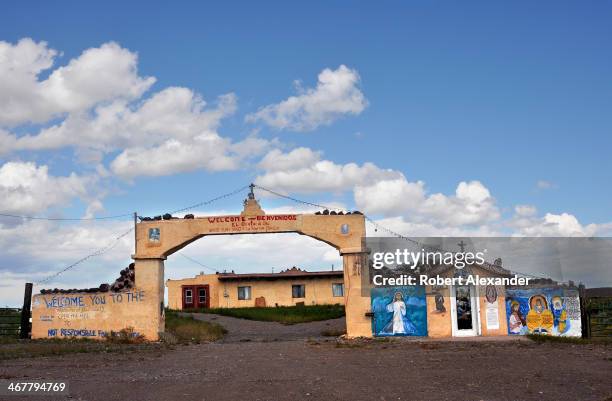 El Oratorio del Santo Juan y la Sagrada Familia is a privately owned and operated vernacular roadside Catholic shrine in Antonito, Colorado.