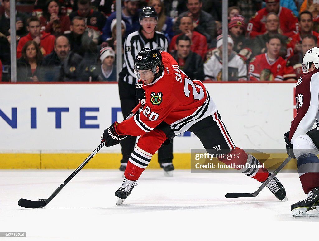 Colorado Avalanche v Chicago Blackhawks
