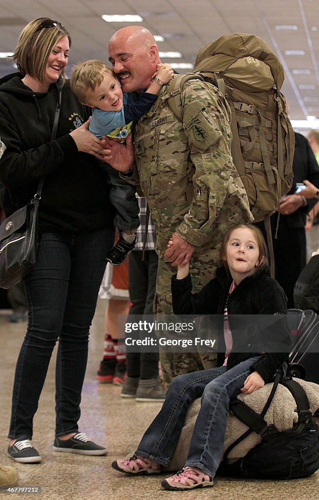 Utah Army Nat'l Guard Soldiers Return From 6-Month Deployment In Afghanistan