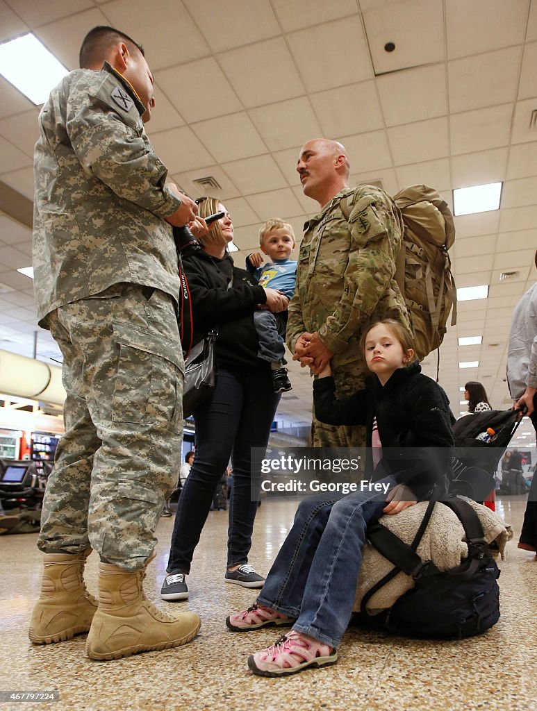 Utah Army Nat'l Guard Soldiers Return From 6-Month Deployment In Afghanistan