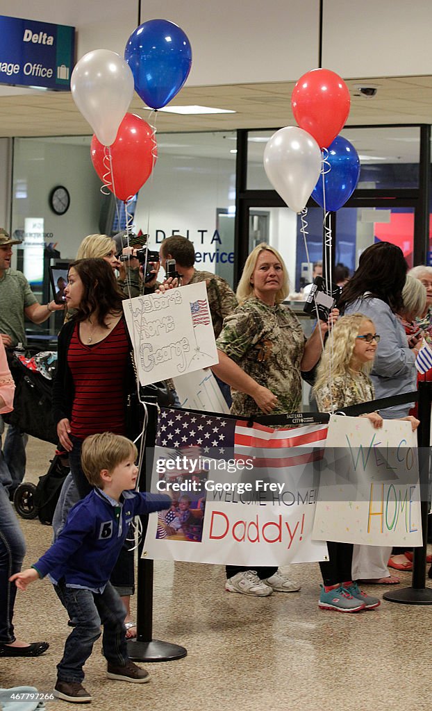 Utah Army Nat'l Guard Soldiers Return From 6-Month Deployment In Afghanistan