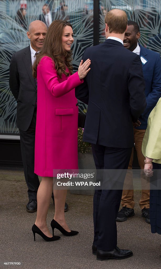 The Duke And Duchess Of Cambridge Support Development Opportunities For Young People In South London