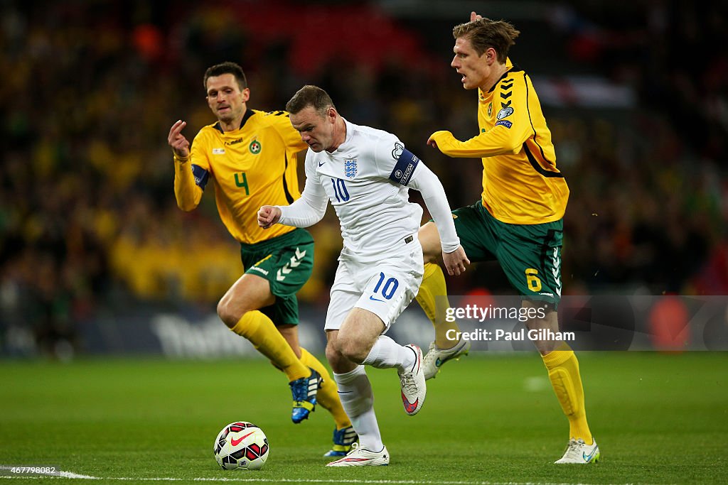 England v Lithuania - EURO 2016 Qualifier