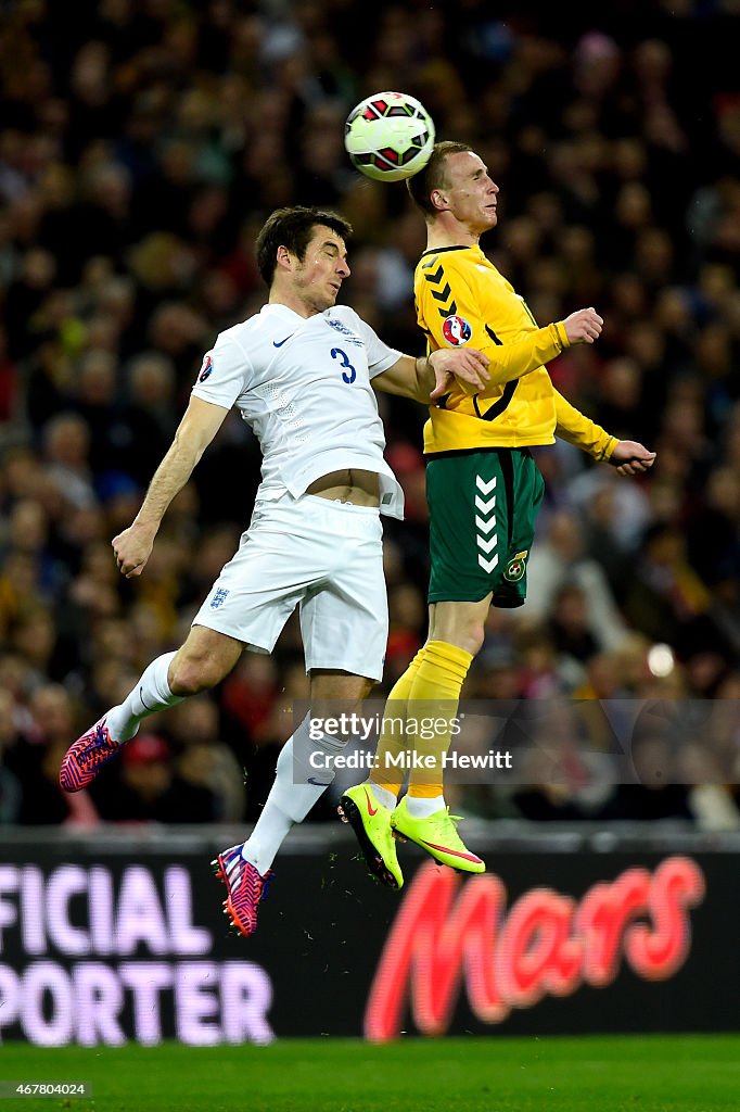 England v Lithuania - EURO 2016 Qualifier