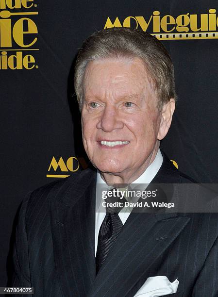 Personality Wink Martindale attends the 22nd Annual Movieguide Awards Gala at the Universal Hilton Hotel on February 7, 2014 in Universal City,...