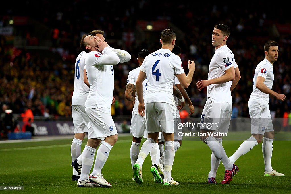 England v Lithuania - EURO 2016 Qualifier