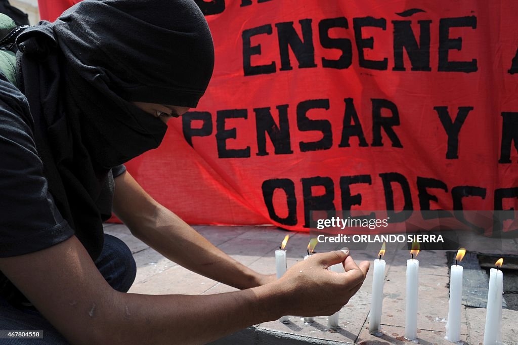 HONDURAS-STUDENTS-CRIME-PROTEST