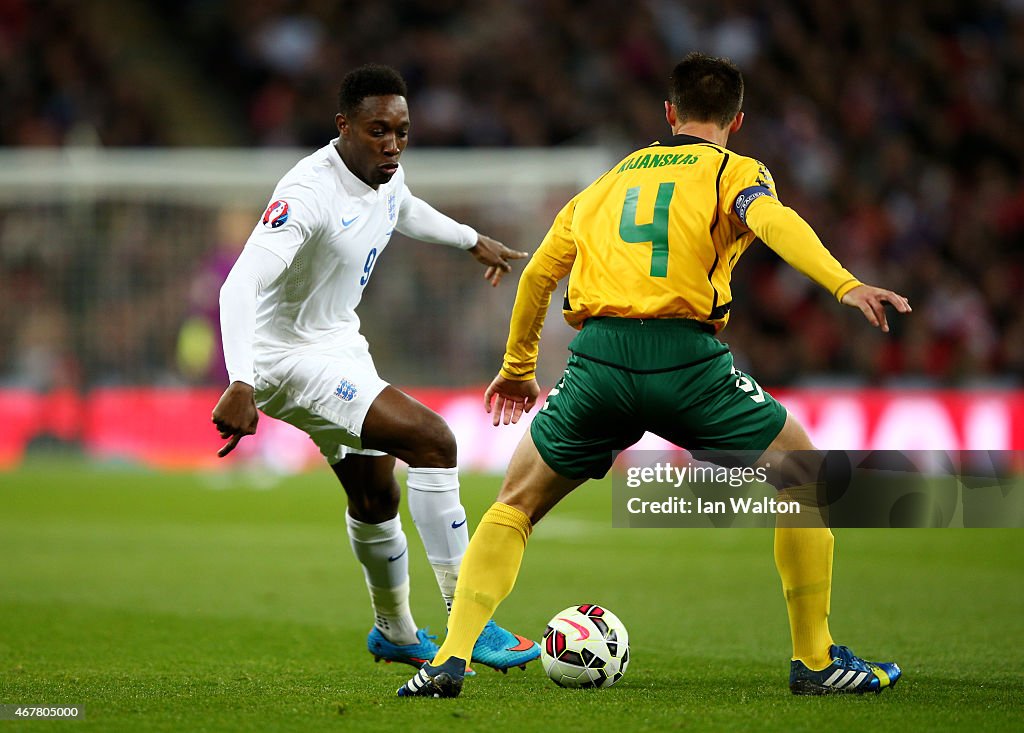 England v Lithuania - EURO 2016 Qualifier