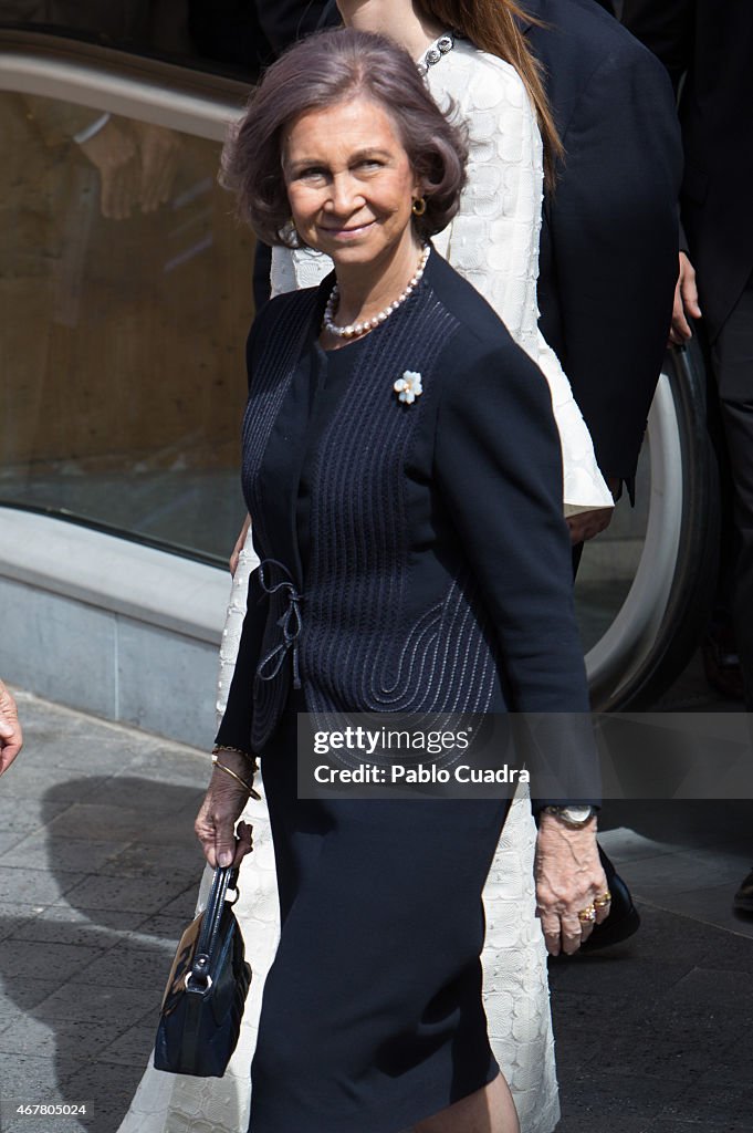 Queen Sofia Attends the Awards of the Real Foundation of Toledo Ceremony