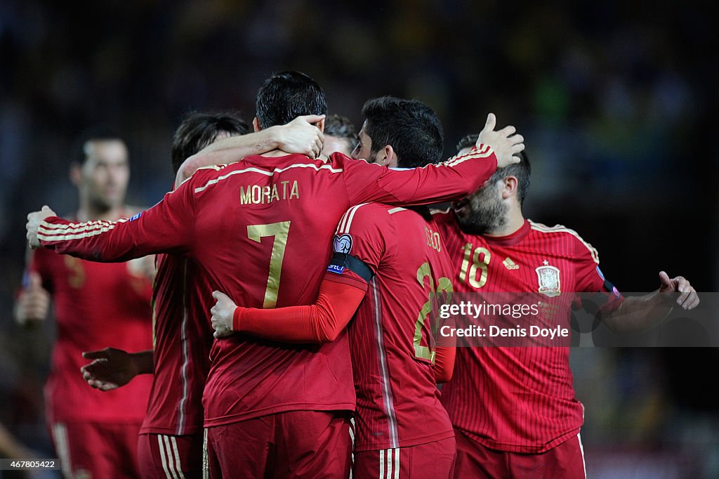 Spain v Ukraine - EURO 2016 Qualifier