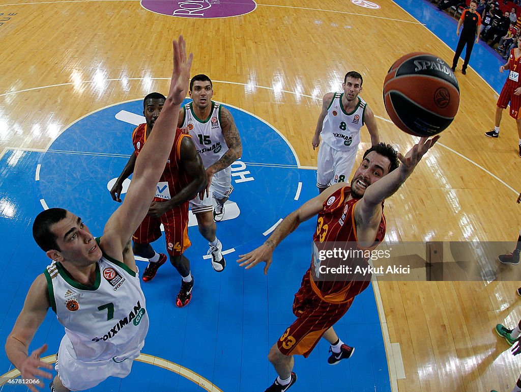 Galatasaray Liv Hospital Istanbul v Panathinaikos Athens - Turkish Airlines Euroleague Top 16