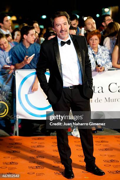 Gines Garcia Millan attends closing ceremony of the FesTVal Murcia 2015 at Julian Romea theater on March 27, 2015 in Murcia, Spain.