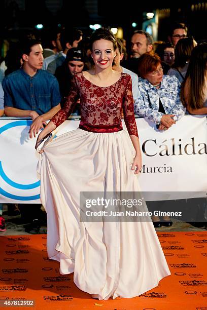 Rosalia Bueno attends closing ceremony of the FesTVal Murcia 2015 at Julian Romea theater on March 27, 2015 in Murcia, Spain.