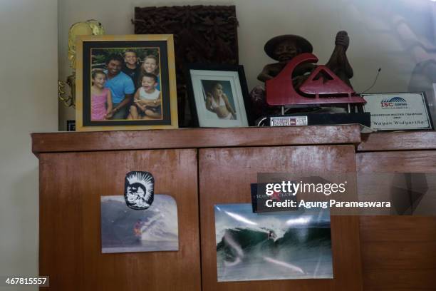 Picture of Australian drug trafficker Schapelle Corby's sister family , Mercedes Corby, is seen in a house where she live with her husband on...