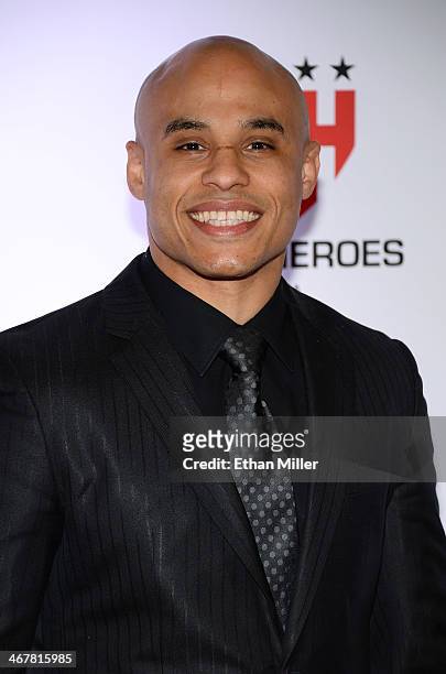 World Series of Fighting Vice President Ali Abdelaziz arrives at the sixth annual Fighters Only World Mixed Martial Arts Awards at The Palazzo Las...