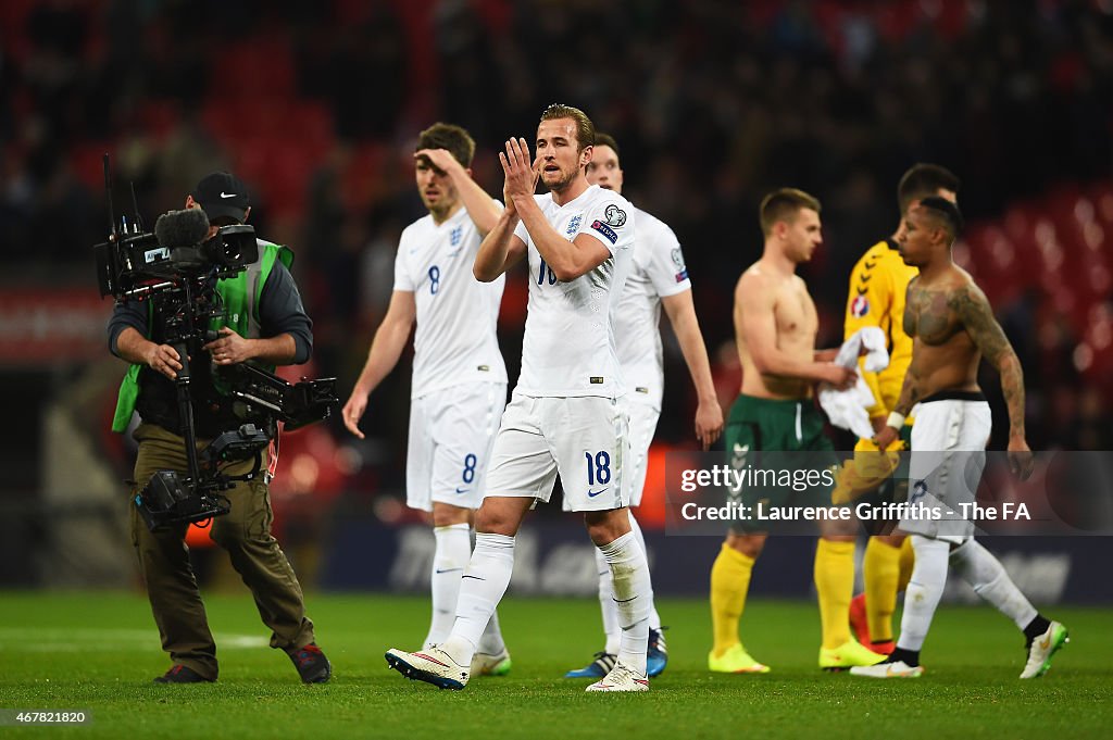 England v Lithuania - EURO 2016 Qualifier