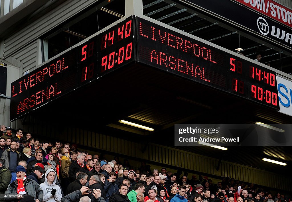 Liverpool v Arsenal - Premier League