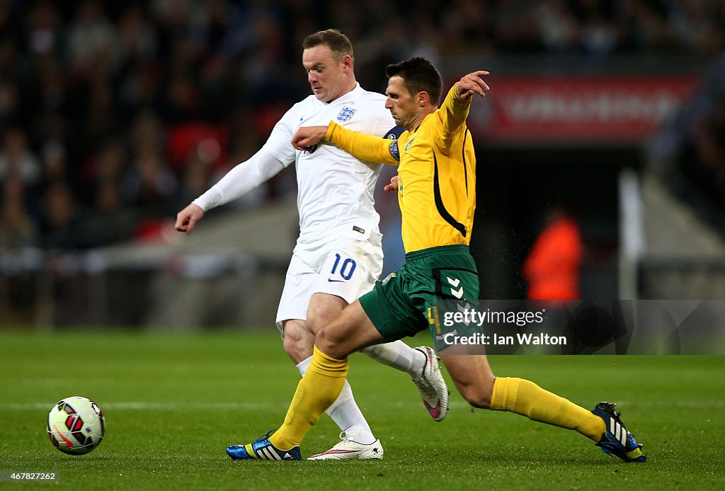 England v Lithuania - EURO 2016 Qualifier