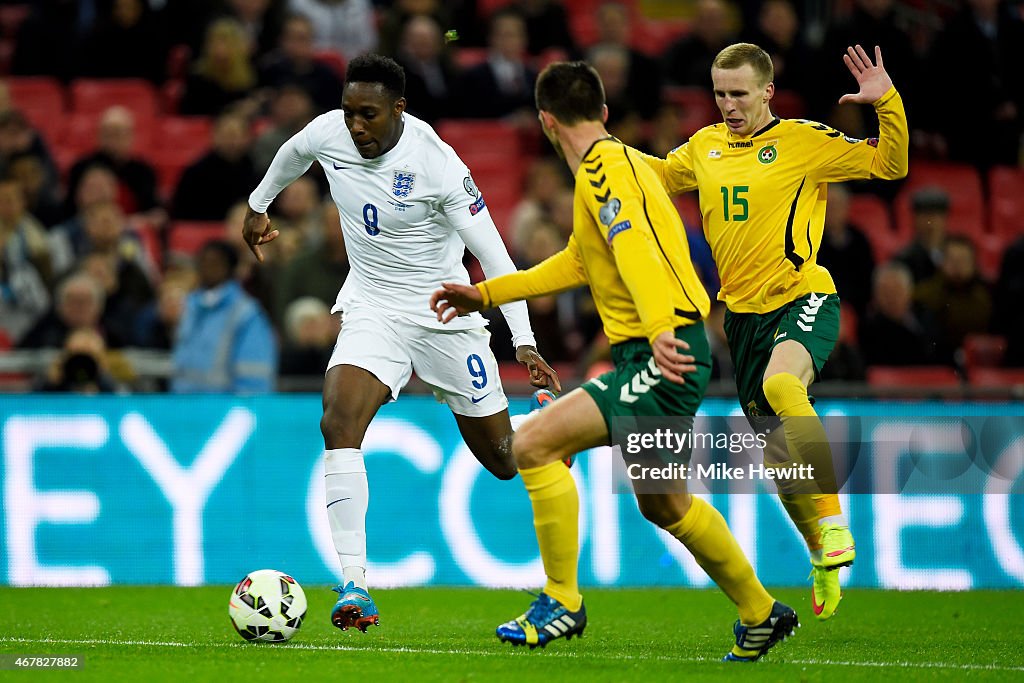 England v Lithuania - EURO 2016 Qualifier