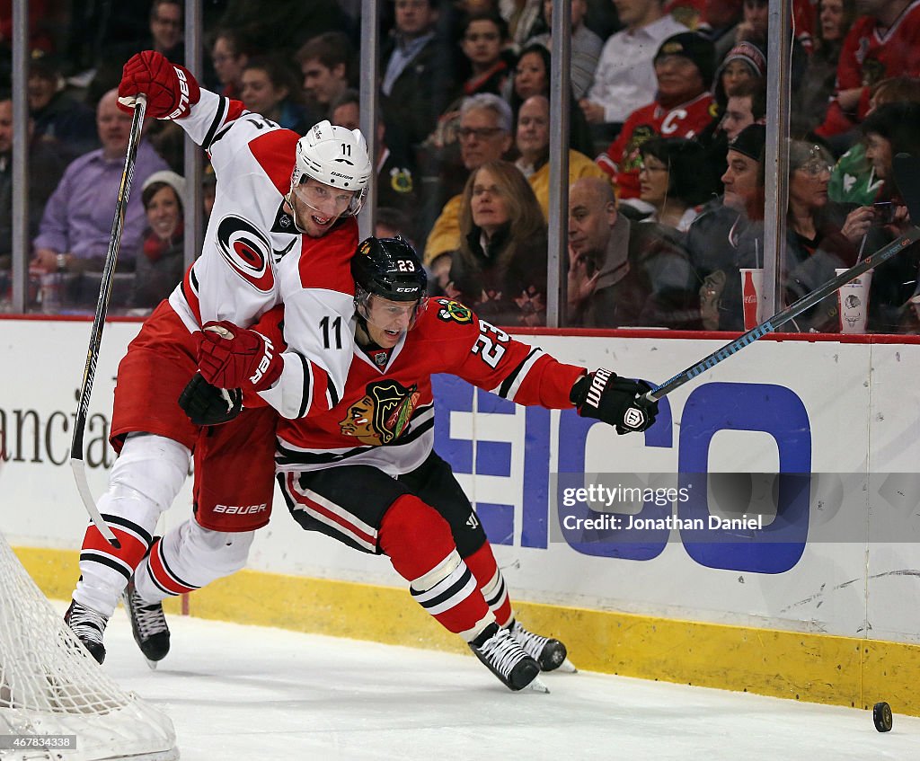 Carolina Hurricanes v Chicago Blackhawks