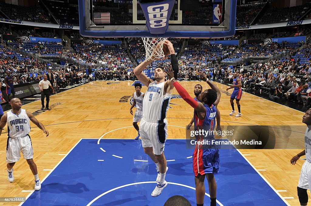 Detroit Pistons v Orlando Magic