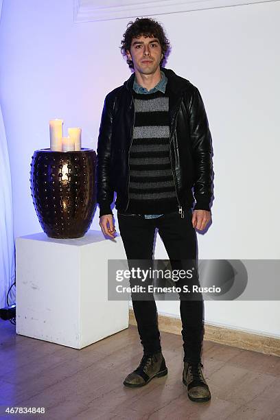 Michele Riondino attends the Fabrique du Cinema N.9 Release Party at Spazio Novecento on March 27, 2015 in Rome, Italy.