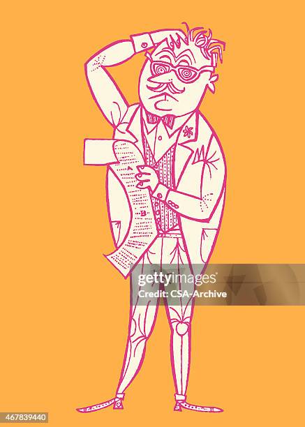 frazzled man - frazzled stock illustrations