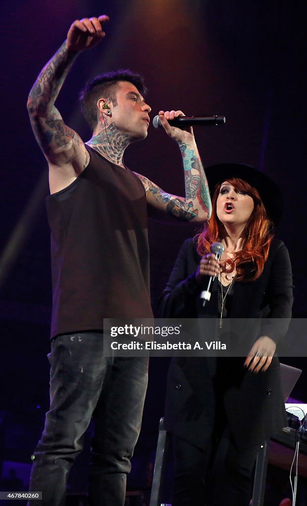 Fedez Performs In Rome