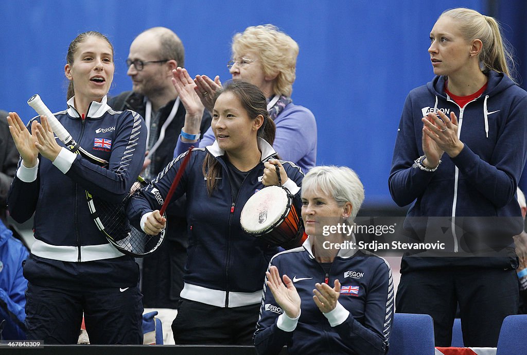 Fed Cup: Great Britain v Hungary - Day 3