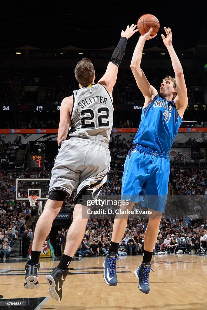 Dallas Mavericks v San Antonio Spurs