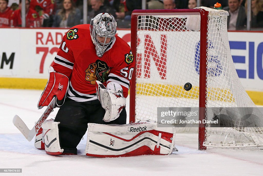 Columbus Blue Jackets v Chicago Blackhawks