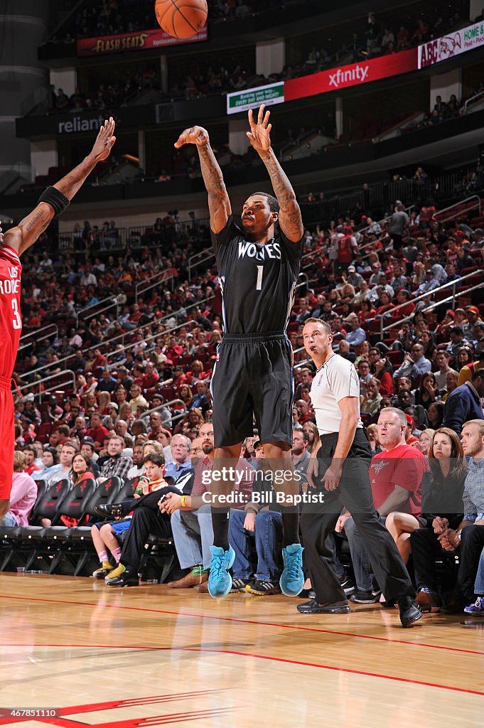 Minnesota Timberwolves v Houston Rockets