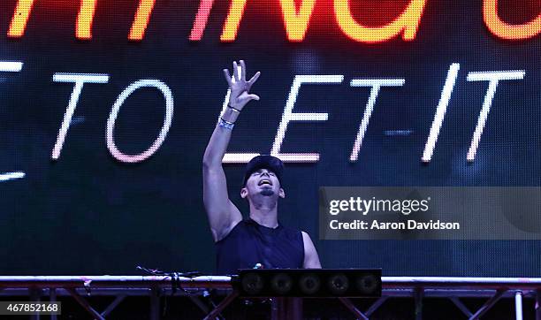 Afrojack performs at Ultra Music Festival at Bayfront Park Amphitheater on March 27, 2015 in Miami, Florida.