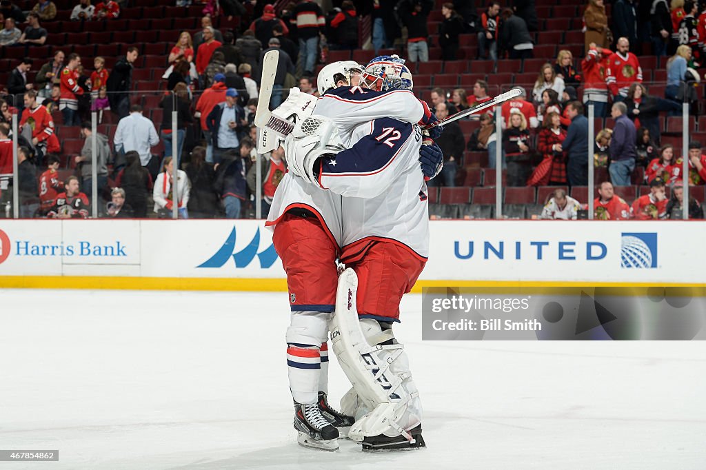 Columbus Blue Jackets v Chicago Blackhawks