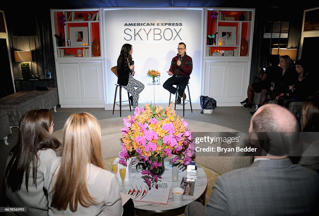 American Express Skybox at Mercedes Benz Fashion Week Fall 2014 - Day 3