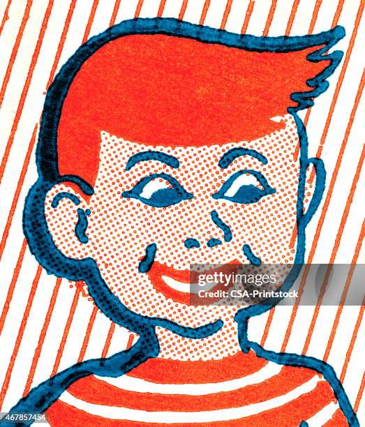 boy - monkey business stock illustrations