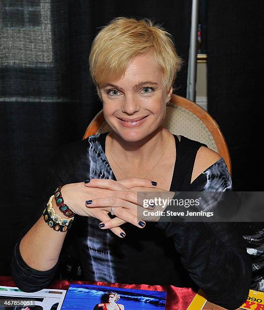 Erika Eleniak attends Kirk Von Hammett's Fear FestEvil at Grand Regency Ballroom on February 7, 2014 in San Francisco, California.