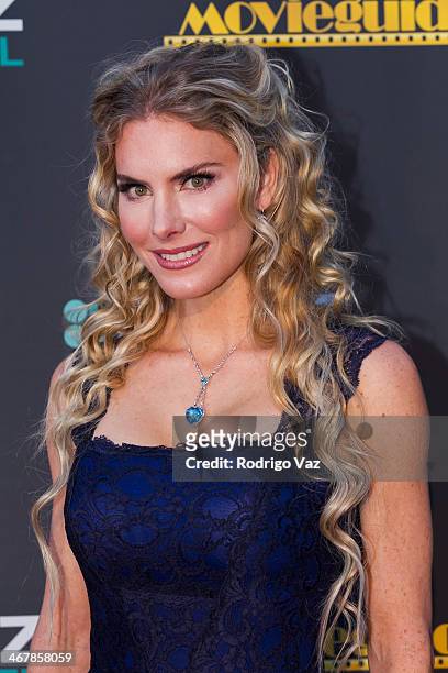 Actress Kelly Greyson attends the 22nd Annual Movieguide Awards Gala at Universal Hilton Hotel on February 7, 2014 in Universal City, California.