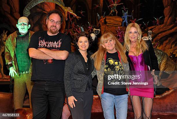 Jon Schnepp, Heather Langenkamp, P.J. Soles and Patty Mullen on the "Death Becomes Her" panel at Kirk Von Hammett's Fear FestEvil at Grand Regency...